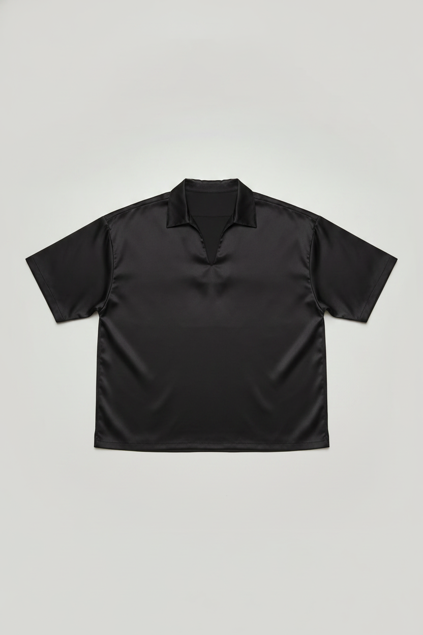 Carrera Black Semi — flat lay front