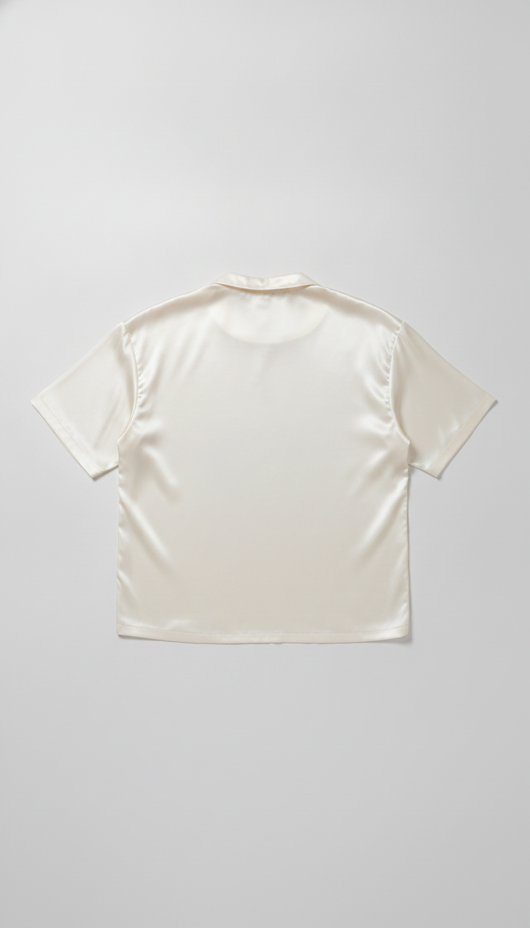 Carrera Off-White Gloss — flat lay back