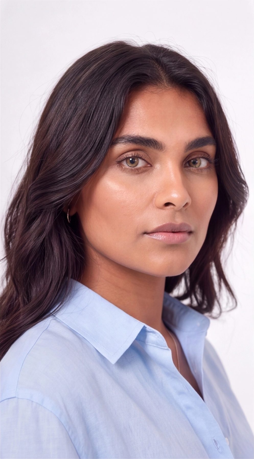 Baby Blue Linen Shirt