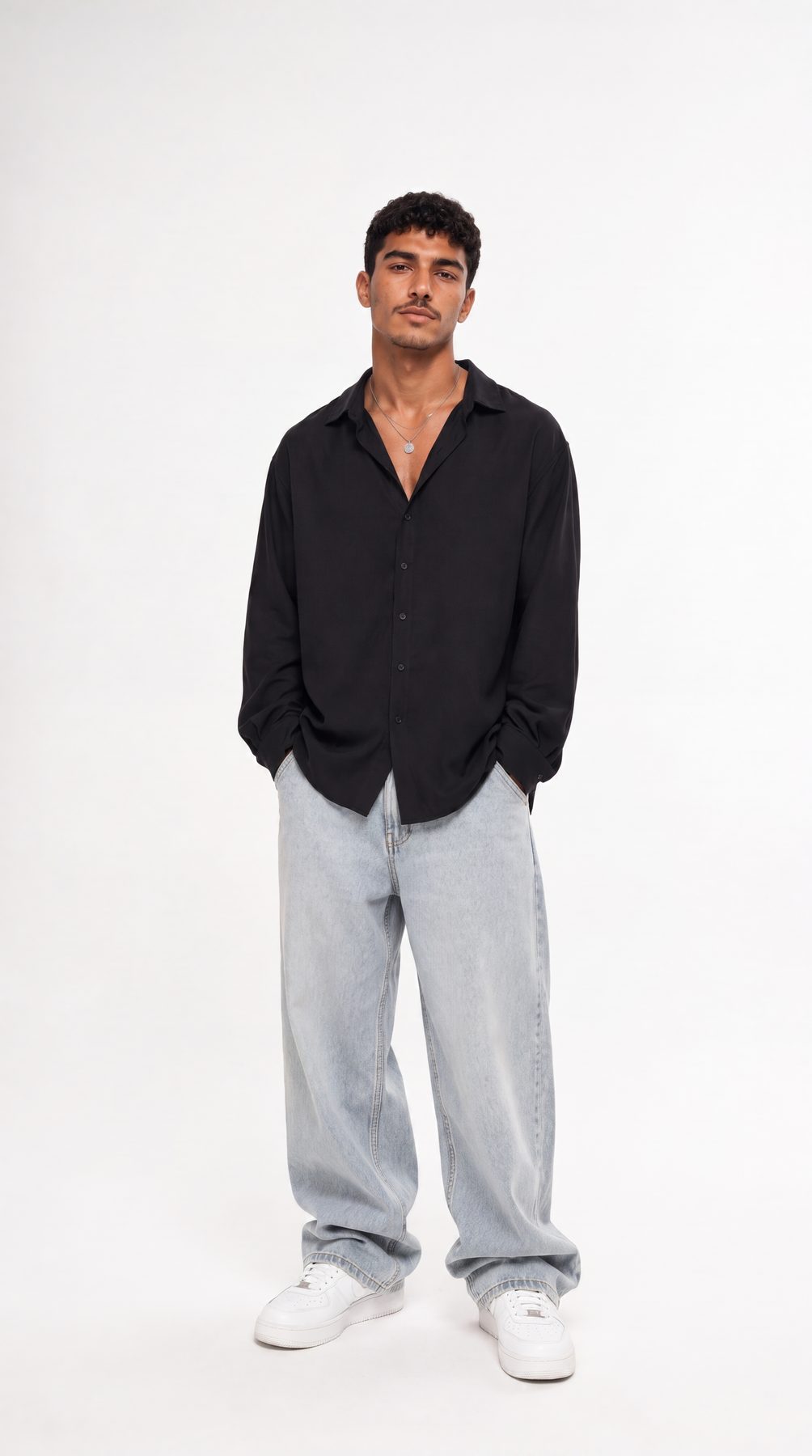 Black Linen Shirt