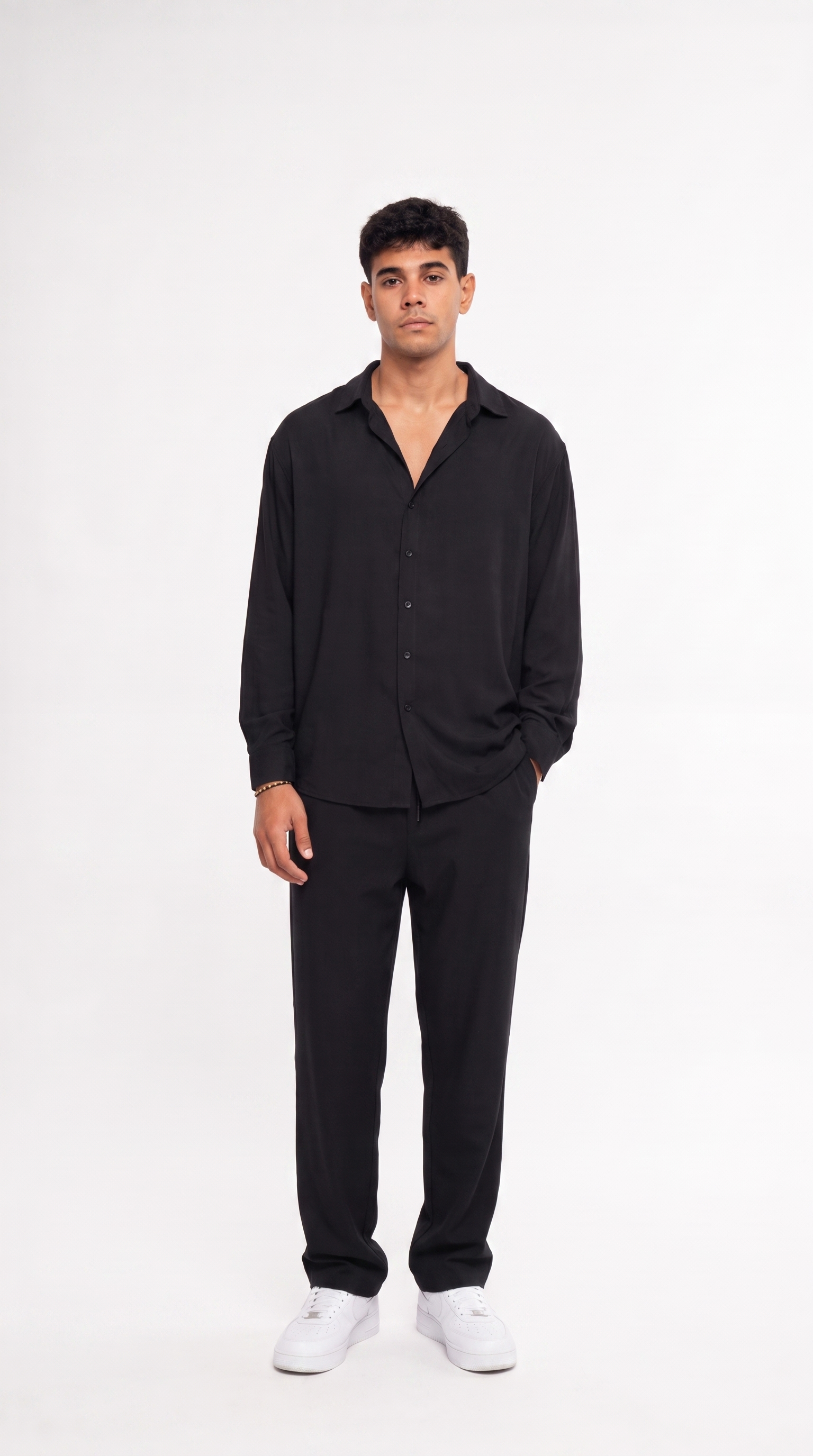 Noir Linen Shirt
